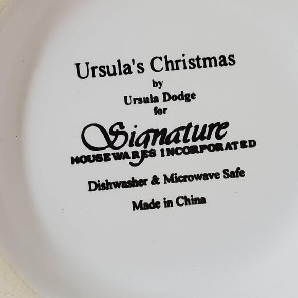 Signature Ursula's Christmas Mug Santa Clause 10oz - Picture 7 of 7